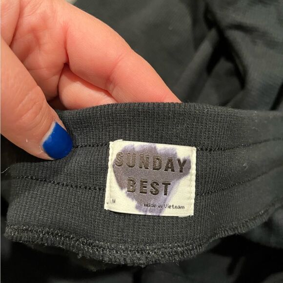 Sunday Best Aritzia Baby Waffle Jogger Black - Medium - Picture 8 of 8